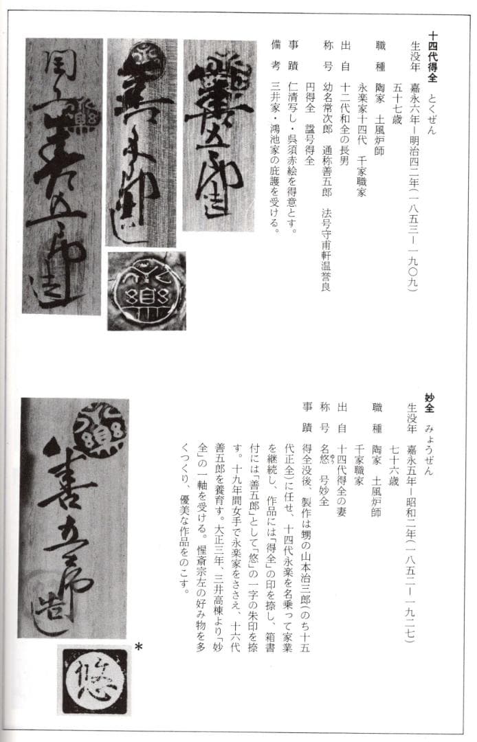 永楽妙全造『水無月茶碗』（共箱）