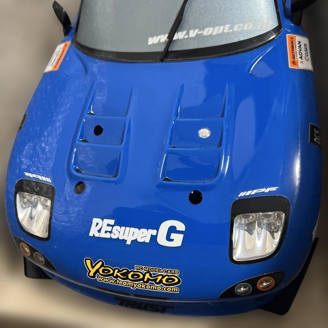 1/10　ラジコンボディ　RX-7　RE雨宮　電飾付き