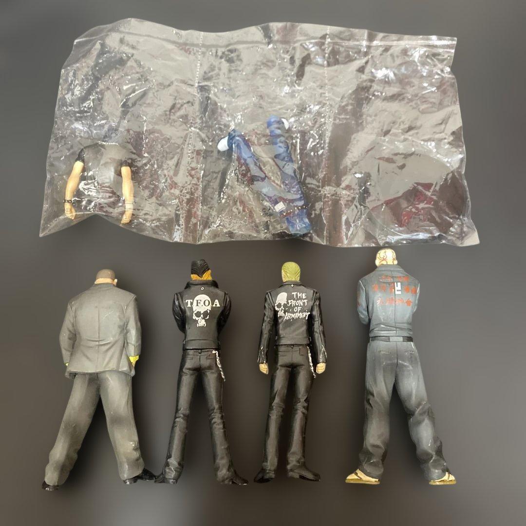 クローズ フィギュア　worst ブラックリスト　カスタム　15体セット室戸兄弟