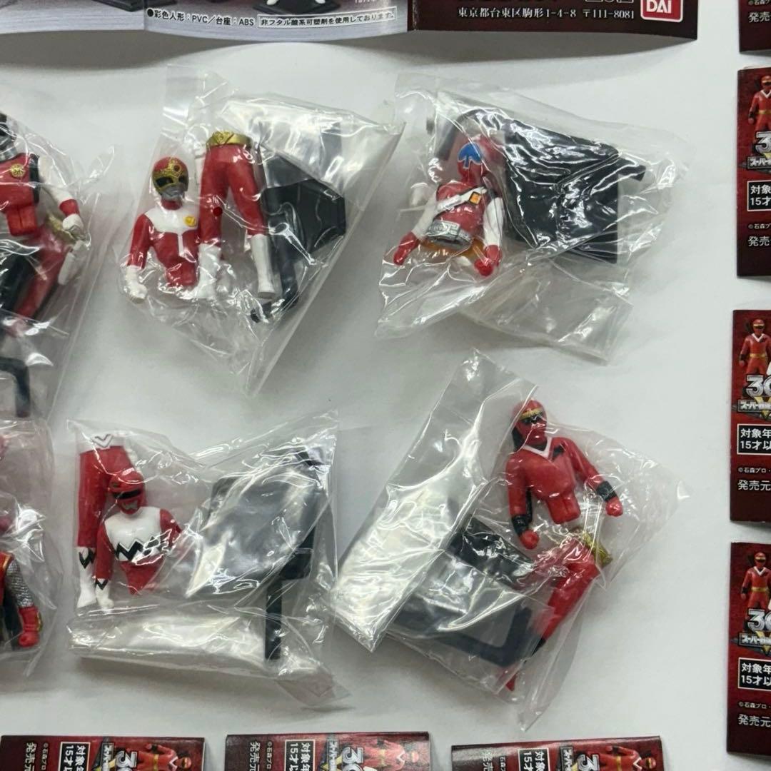 スーパー戦隊ヒーローギャラリー レッドクロニクルVol.2　全9種セット　希少