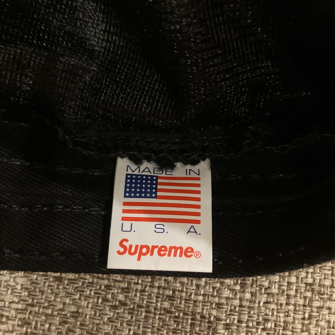 Supreme コーデュロイキャップ 黒