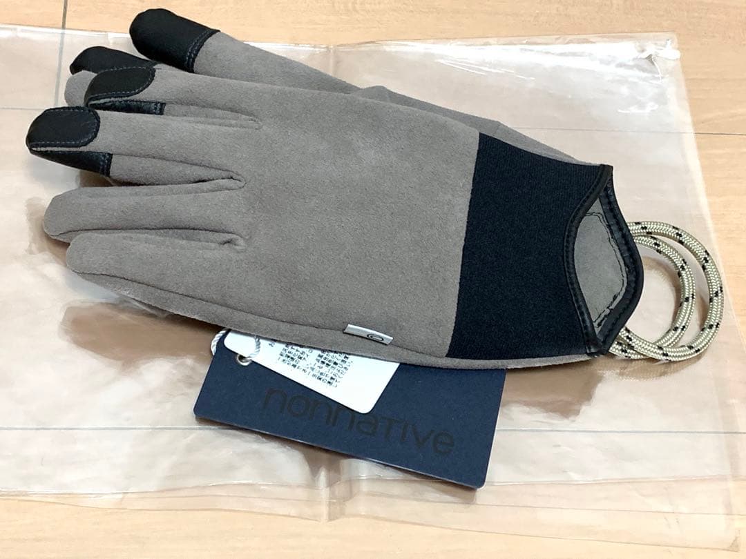 小物 nonnative 24aw EXPLORER GLOVES POLYSUEDE