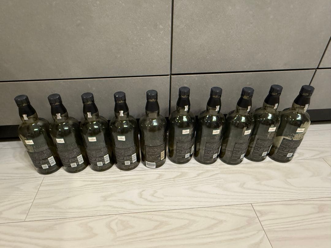 山崎18年　空瓶10本セット