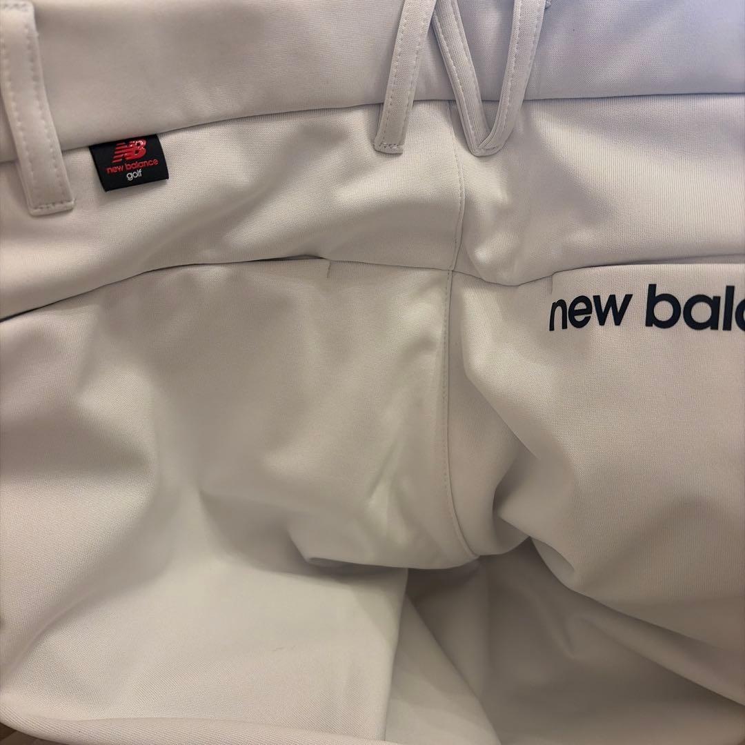 NEW BALANCE GOLF 裏起毛パンツ ホワイト 暖かい 冬 新品未使用