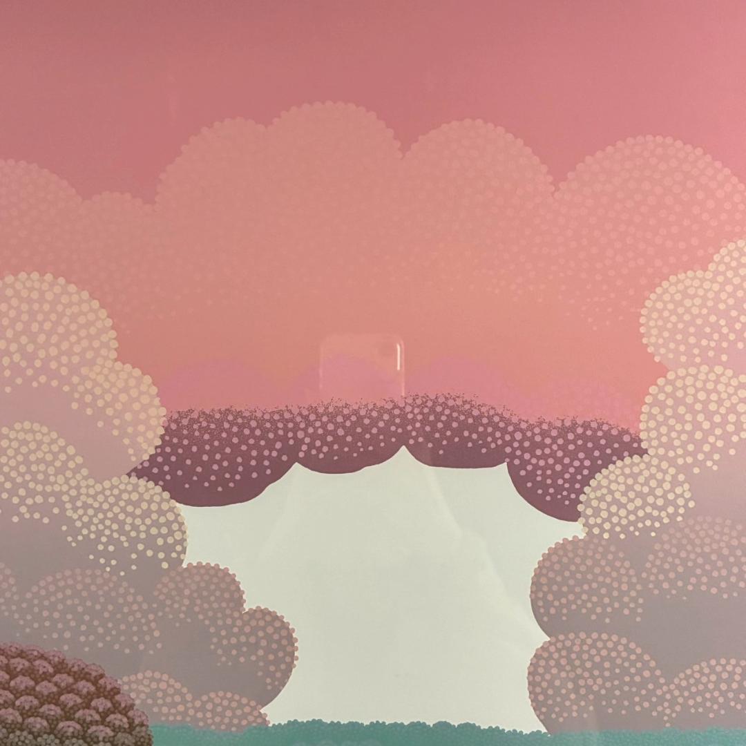 美品 イワン・ラブジン「イベリスク」リトグラフ 大作 直筆サイン入り 額縁入り