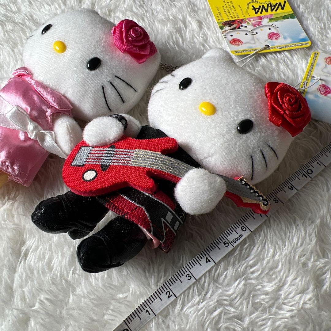 ハローキティ ナナ NANA コラボ　ぬいぐるみマスコット 小松奈々　大崎ナナ