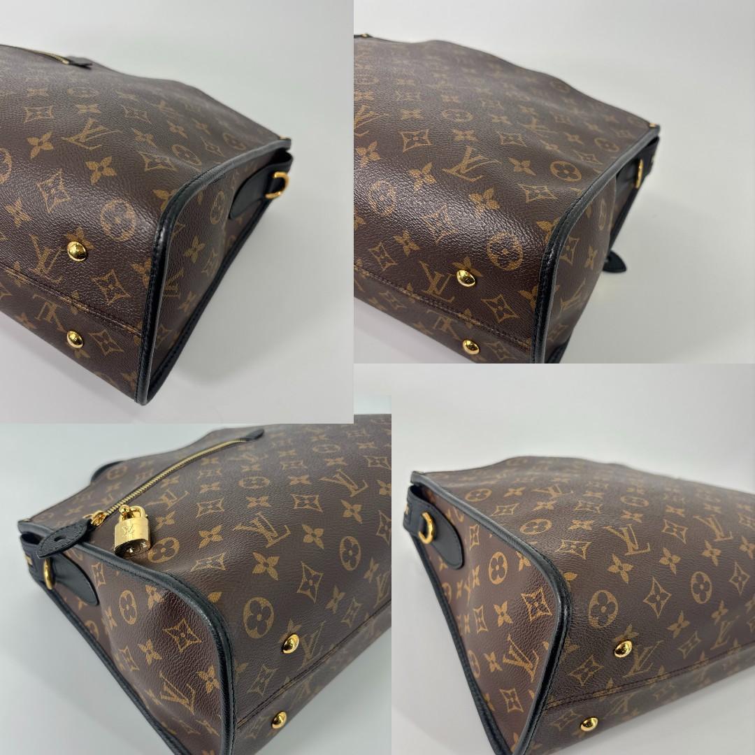 新品同様 ルイヴィトン ポパンクールMM モノグラム マカサー ハンドバッグ