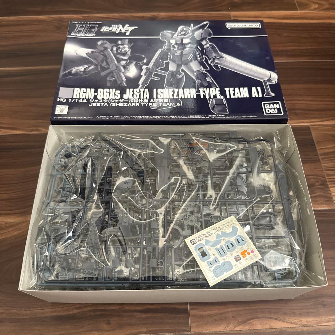 HG1/144 ジェスタ（シェザール隊仕様 A班装備 B&C班装備）