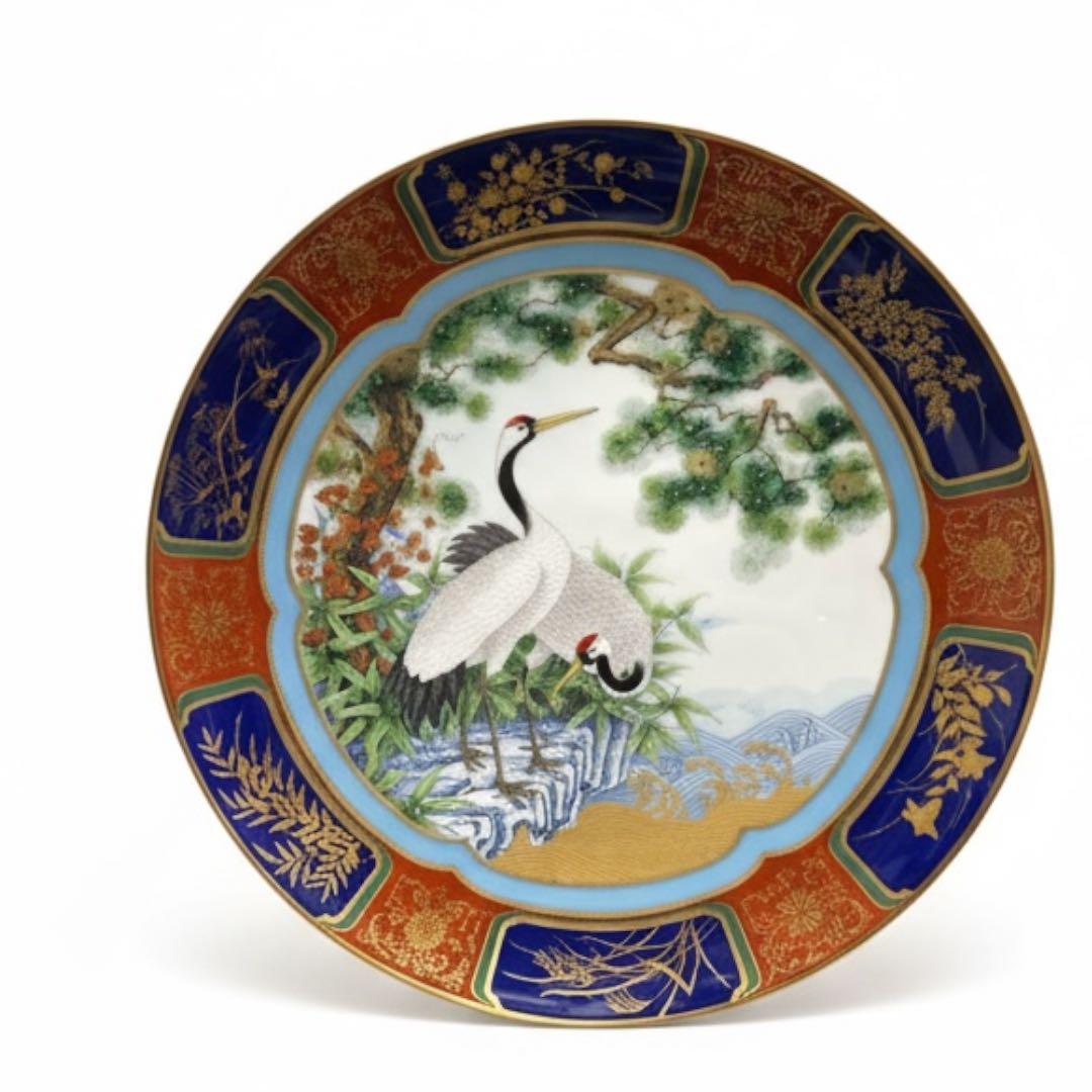 【ノリタケ】　 「紀年額皿1979-3000／2049限定品」　ケース付き　優雅