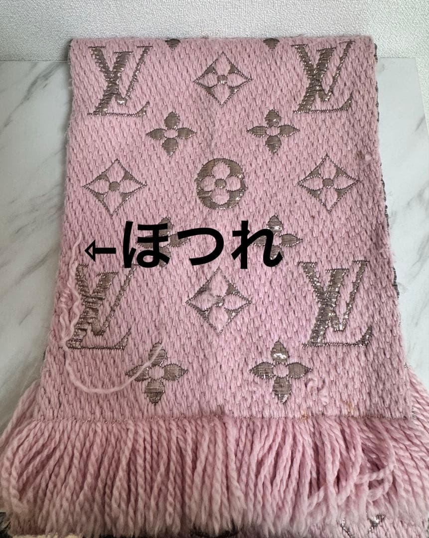 LOUIS VUITTON(ルイヴィトン) マフラー ピンク