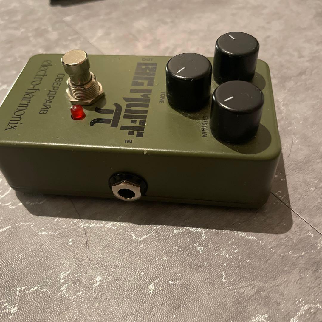 エレクトロハーモニックス ディストーション/ファズ　ビッグマフ　アーミーカラー