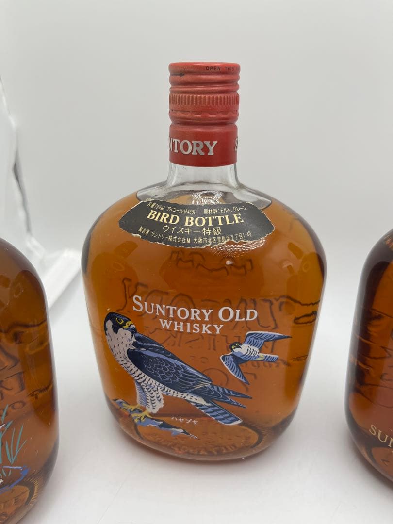 サントリーオールドウイスキー バードボトル 4本セット