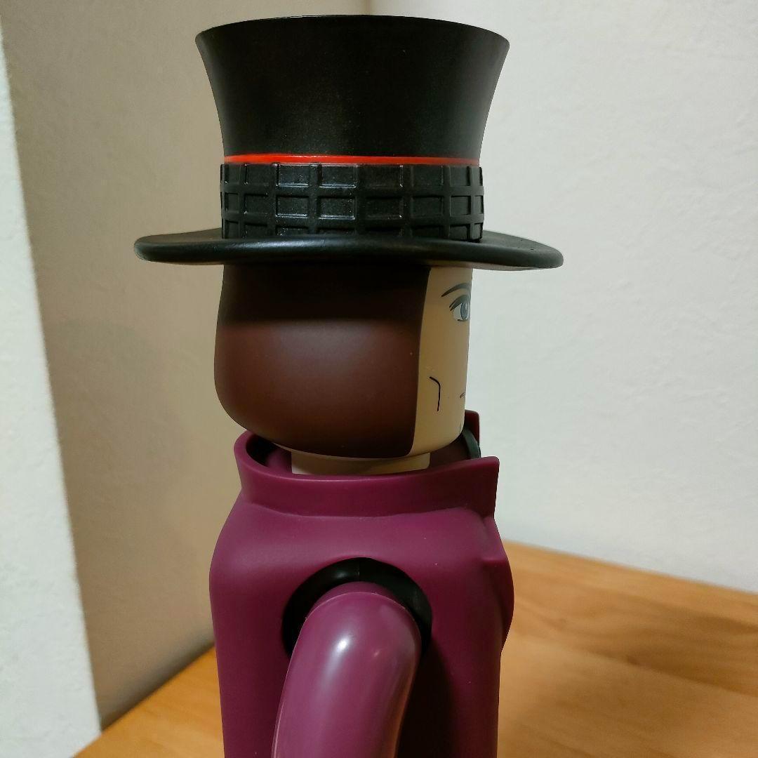 レア　チャーリーとチョコレート工場　ウィリーウォンカキューブリック400%　希少