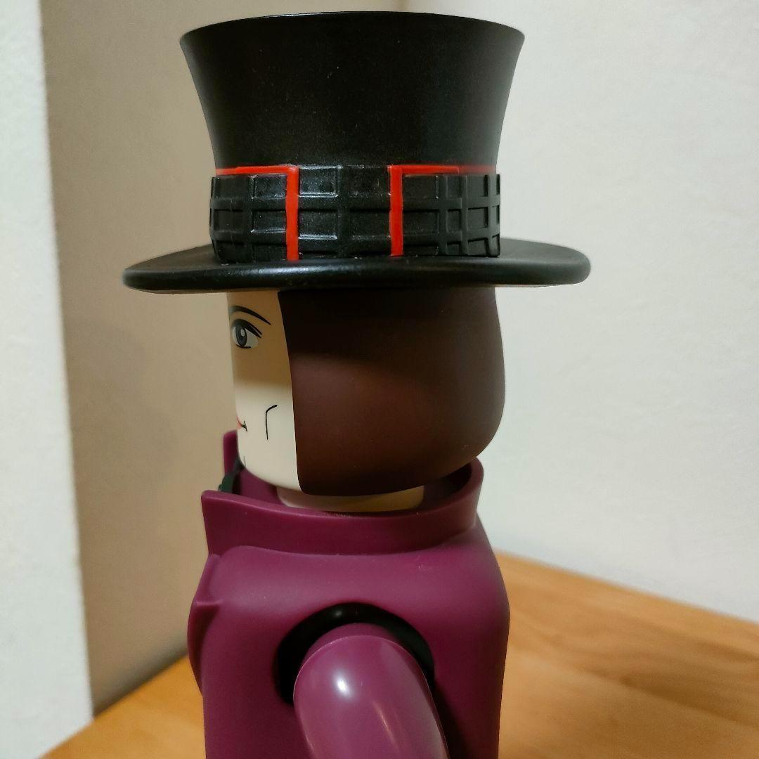 レア　チャーリーとチョコレート工場　ウィリーウォンカキューブリック400%　希少