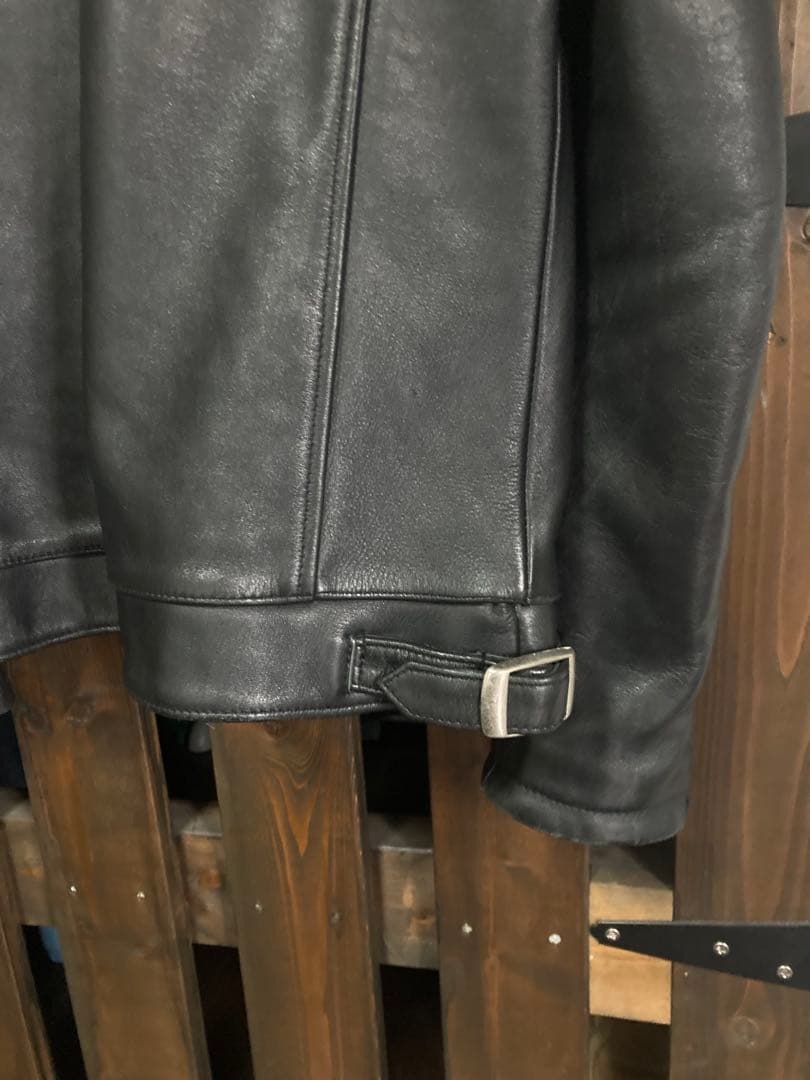 シングルライダース　ドミネータータイプ　牛革　難あり