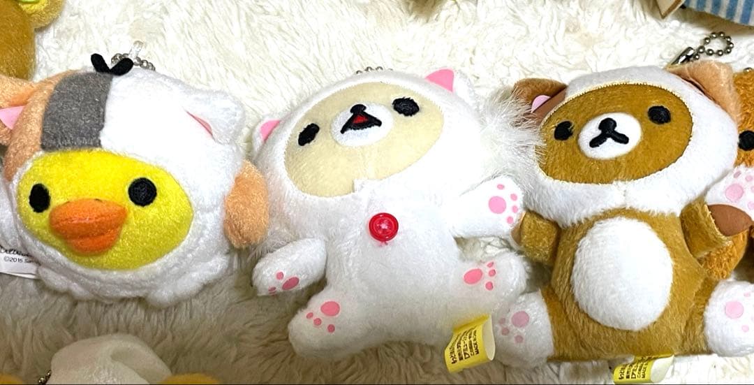 リラックマ コリラックマ キイロイトリ レア 平成 マスコット キーチェーン