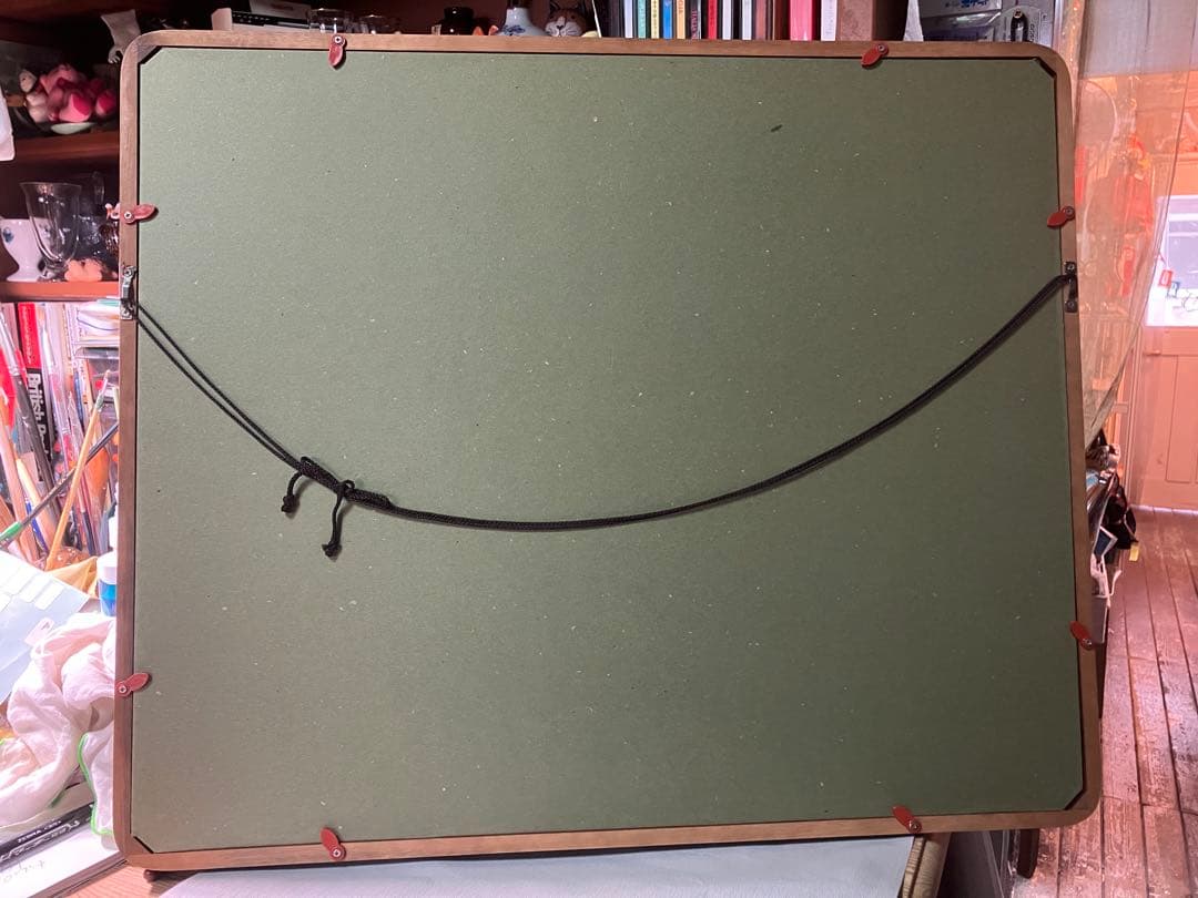 山本龍香　美術魚拓　署名あり