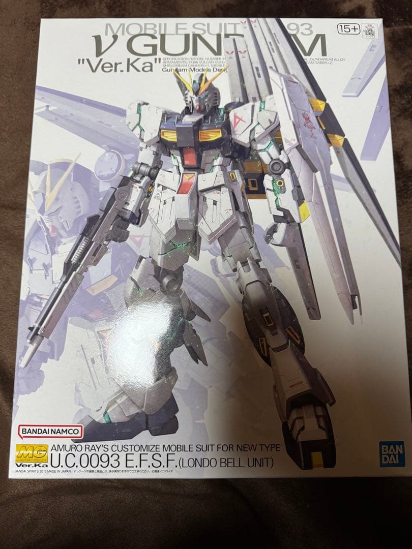 【新品未組立】MG νガンダムver.ka 1/100