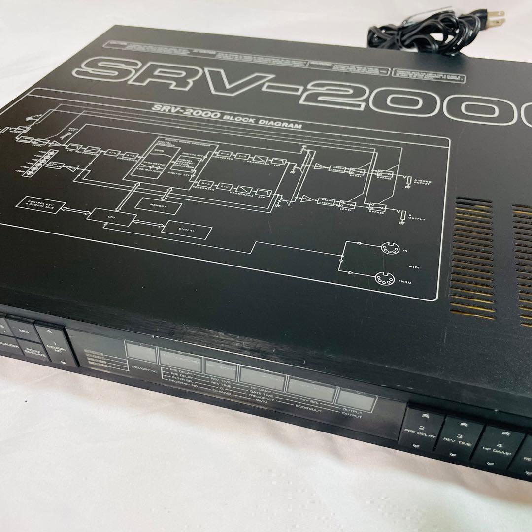 Roland SRV-2000 ローランド　デジタルリバーブ