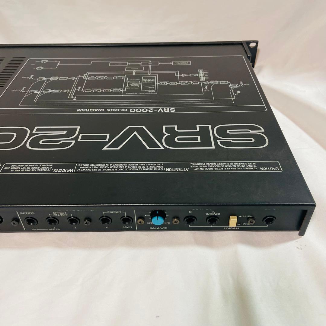 Roland SRV-2000 ローランド　デジタルリバーブ