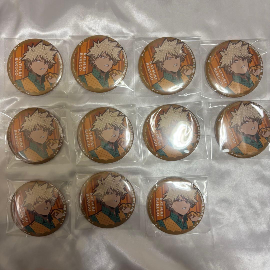 僕のヒーローアカデミア ヒロアカ 原作缶バッジ 爆豪勝己