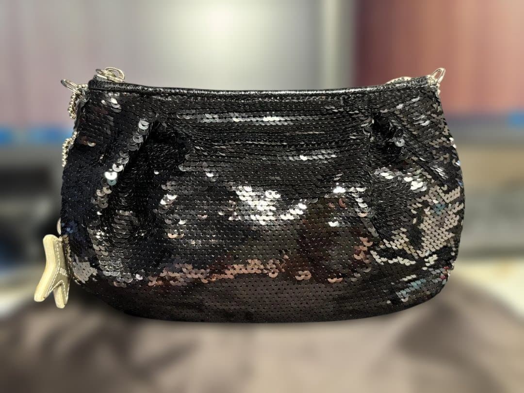 コーチ【美品】スパンコール パーティーバッグ 卒入学式