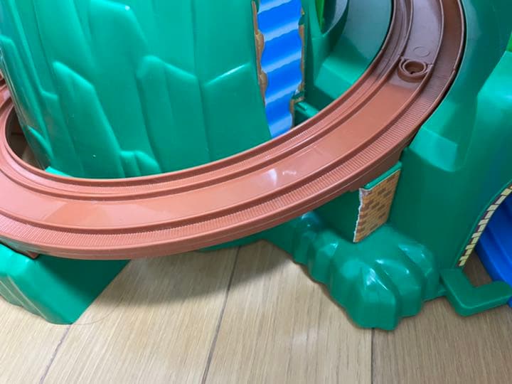 トーマス　プラレール　どきどきマウンテンのセットです☆