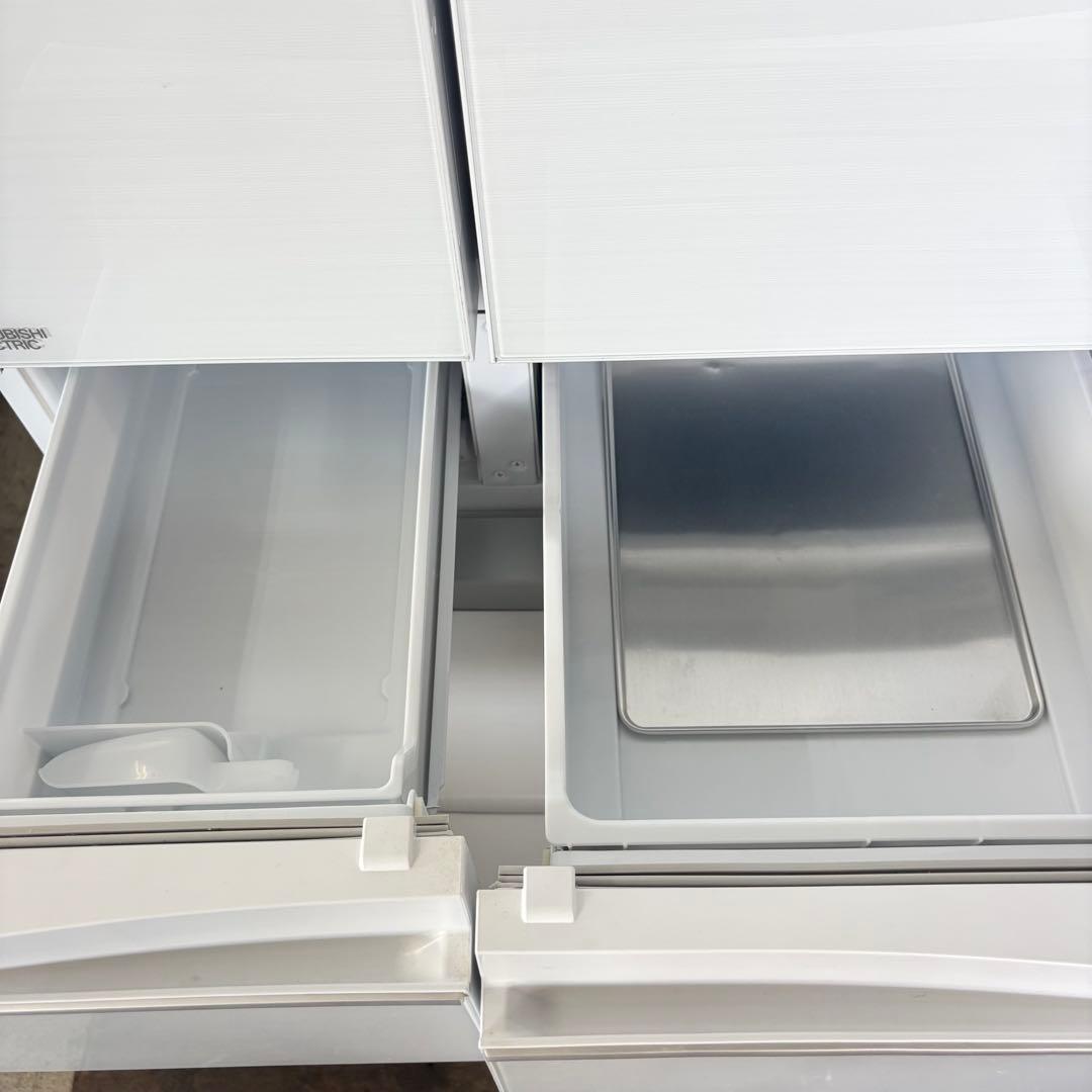 三菱ノンフロン冷凍冷蔵庫 MR-MX46G-W1 455L