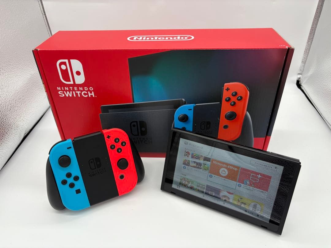 【完動品】Nintendo Switch 本体、付属品完備