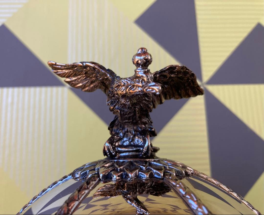 ラドガ インペリアルコレクション 銀 ベネチアングラス デキャンタ 空瓶 空箱