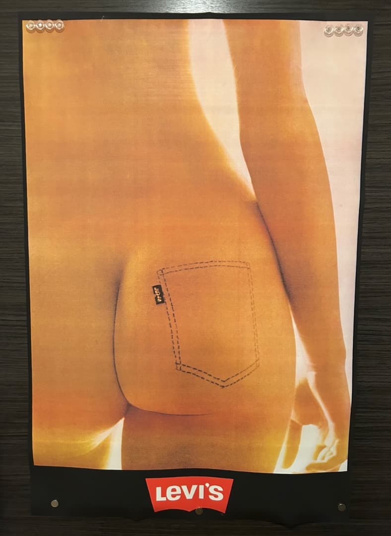 リーバイス LEVIS ビンテージ ポスター 広告 1971年