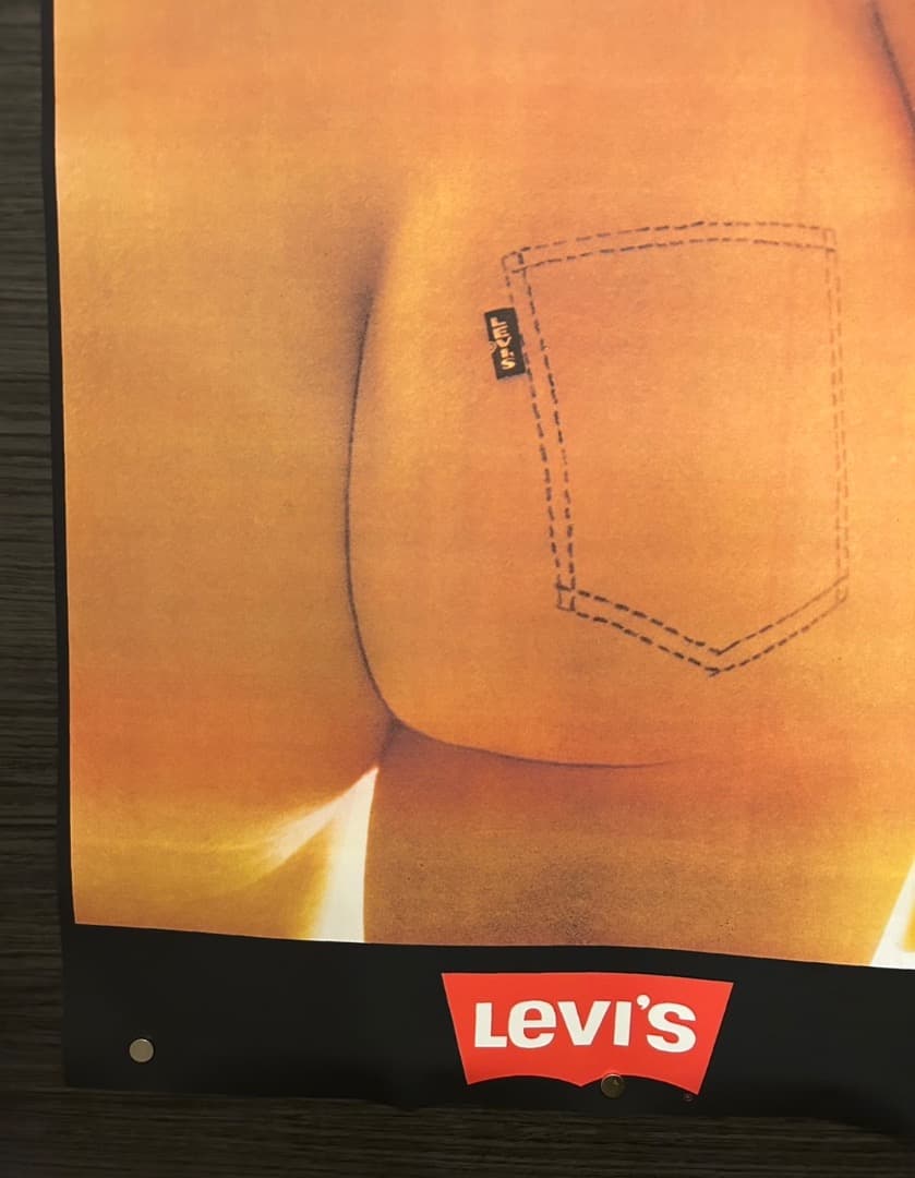 リーバイス LEVIS ビンテージ ポスター 広告 1971年