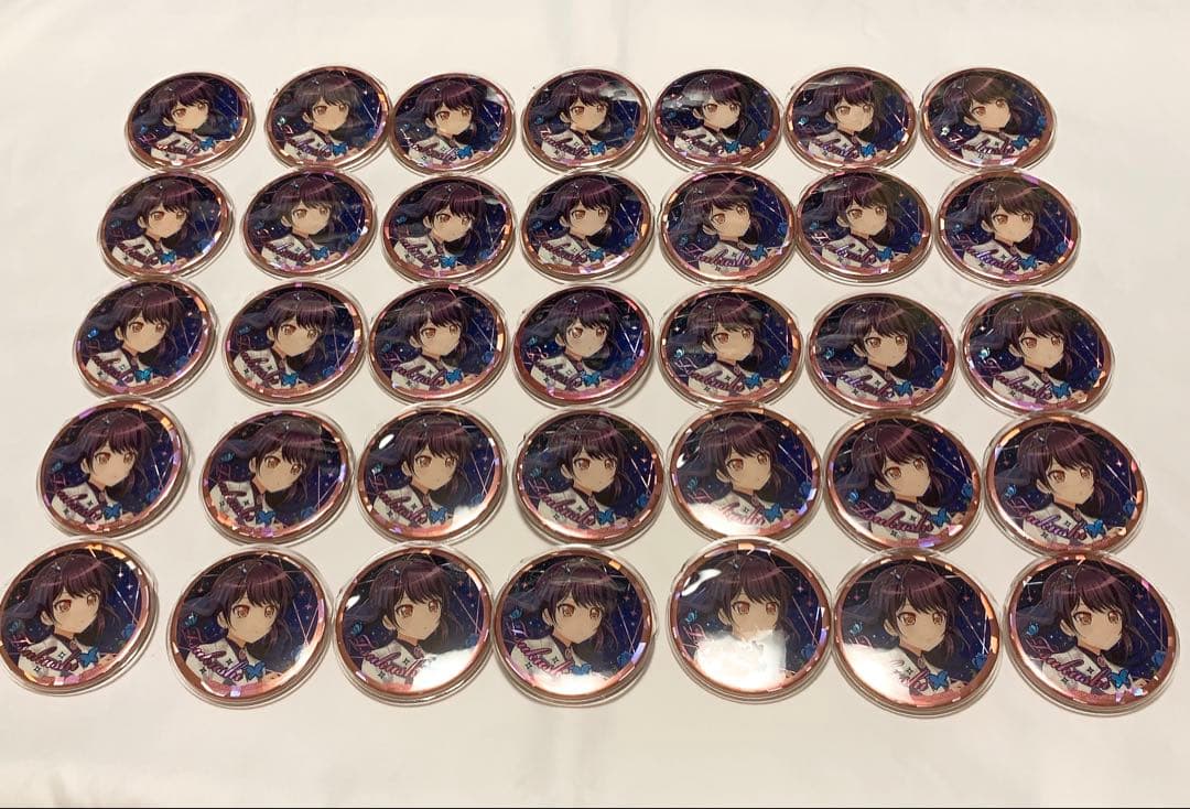 バンドリ　Morfonica 二葉つくし　缶バッジ　35枚