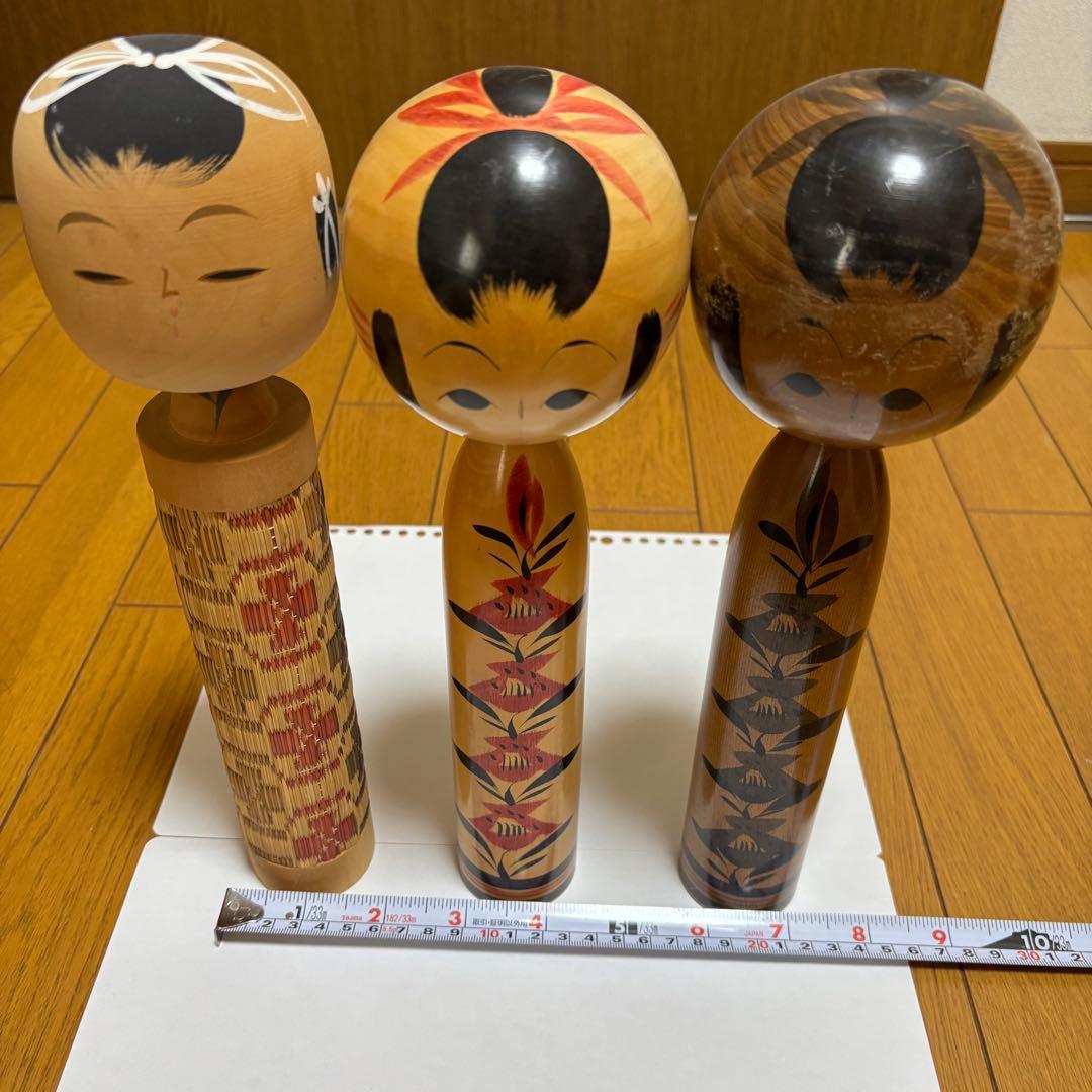 木製 こけし 日本伝統