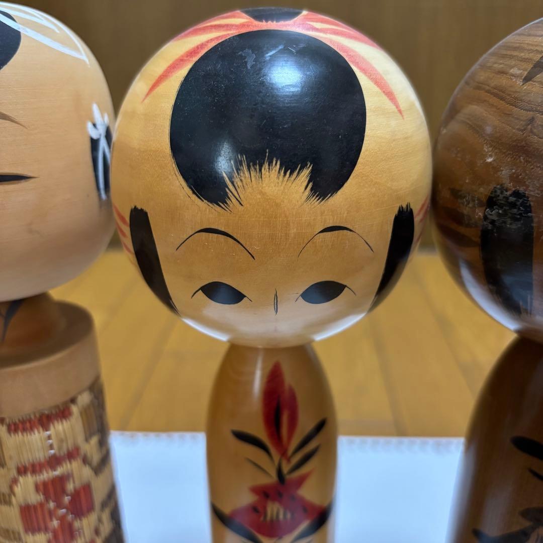 木製 こけし 日本伝統