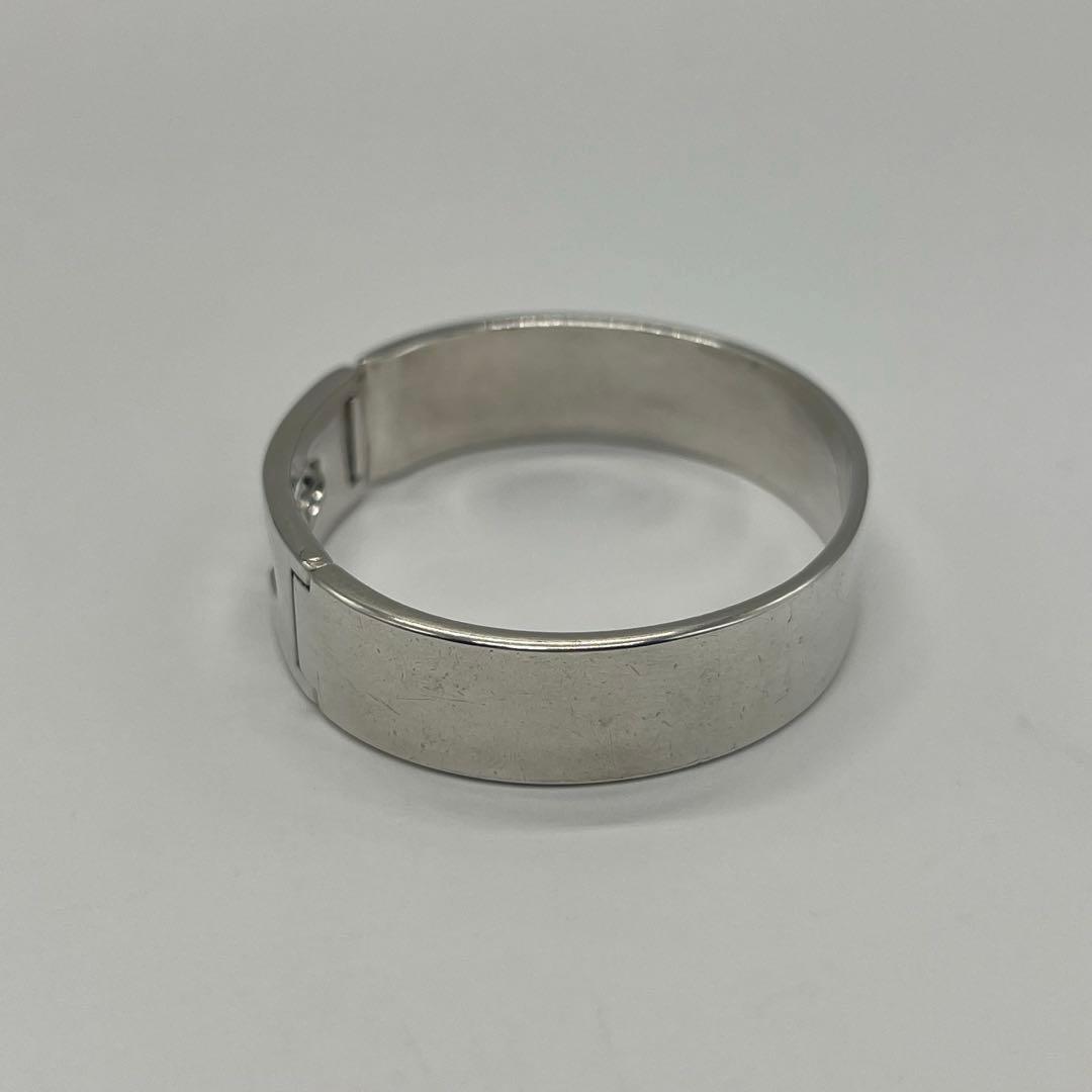 グッチ GUCCI Gカットアウト プレート バングル　SV925