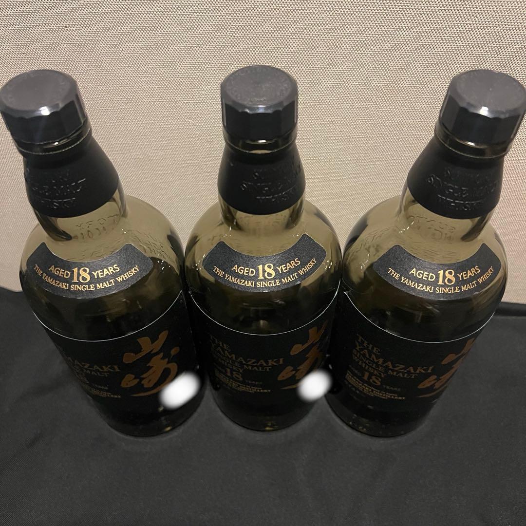 サントリー　山崎18年 シングルモルトウイスキー ※一本のみの販売です。