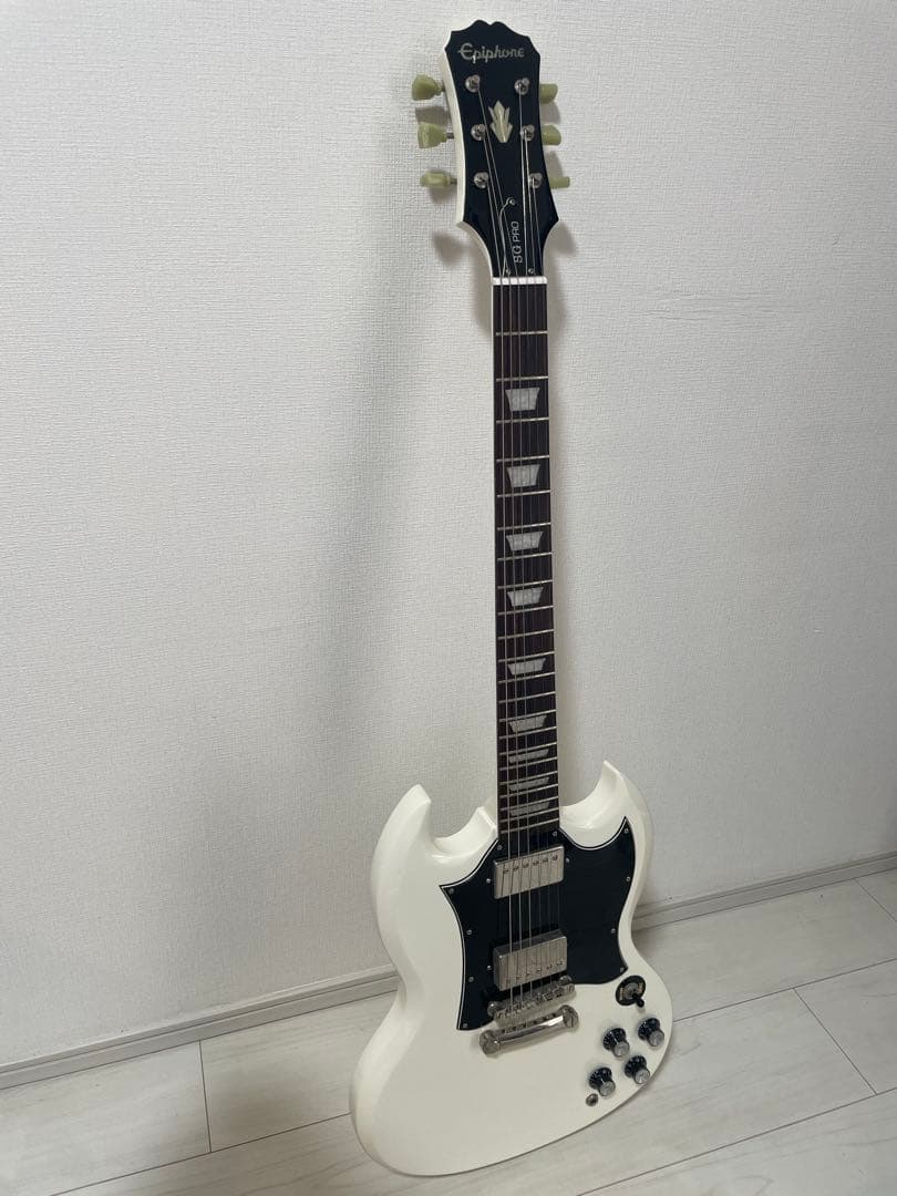 Epiphone SG PRO ホワイト 美品 エレキギター
