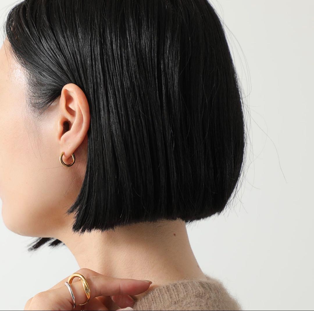 TOMWOOD トムウッドピアスClassicHoopSmall Gold 片方