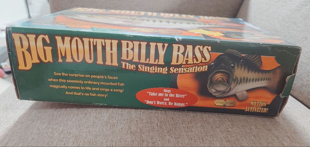 動作確認済み 箱有り BIG MOUTH BILLY BASS おもちゃ