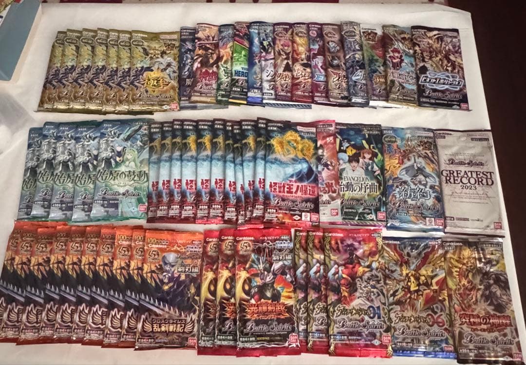 バトルスピリッツ　未開封パック　60パック