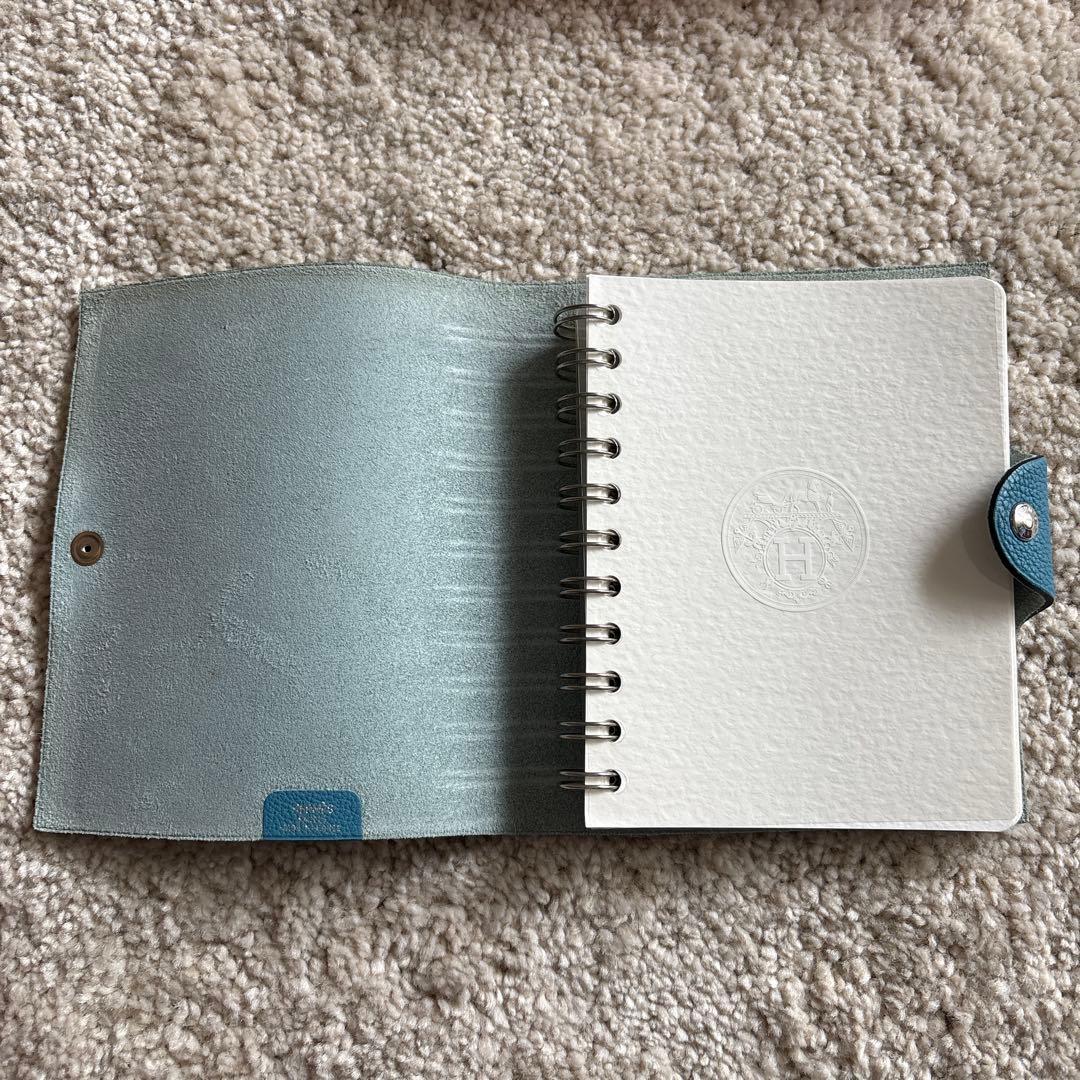 リフィル付き　エルメス　Hermes ノートカバー　ユリス　GM アジェンダ