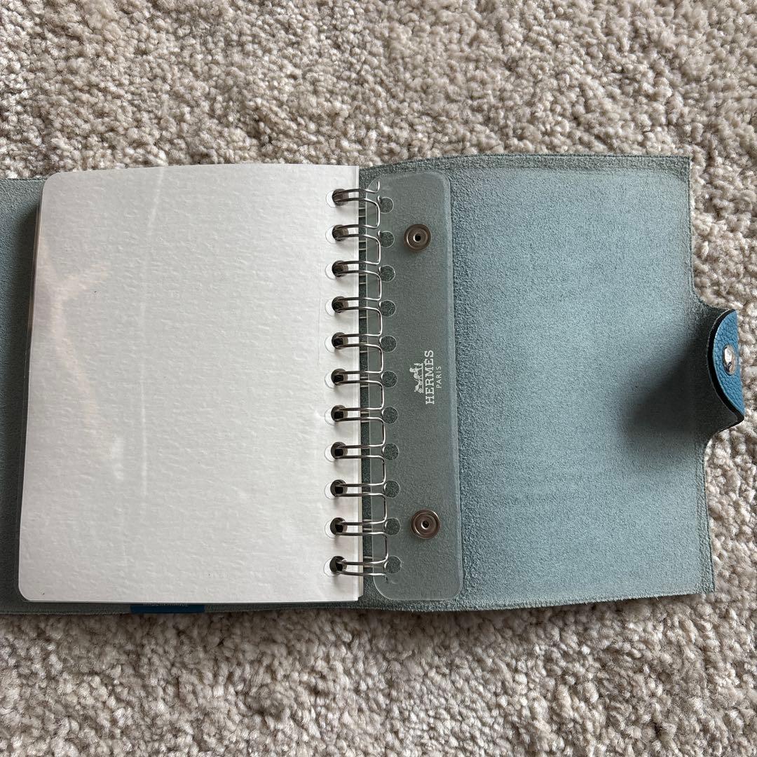 リフィル付き　エルメス　Hermes ノートカバー　ユリス　GM アジェンダ