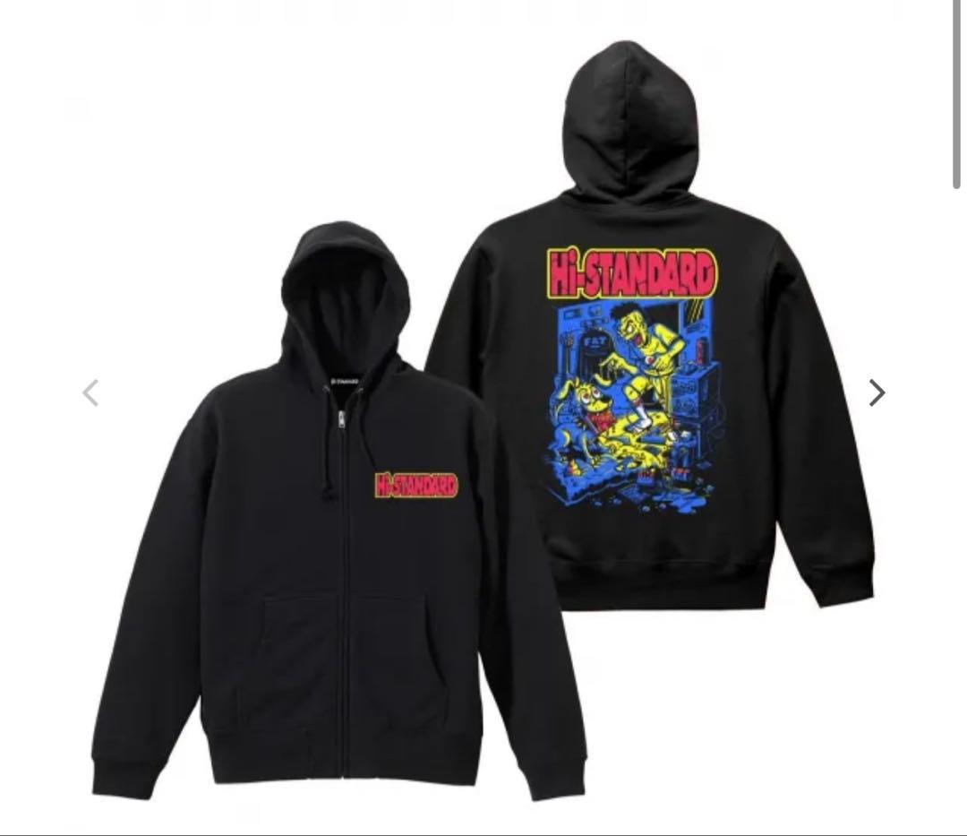hi-standard ハイスタ　ジップパーカー　XXL