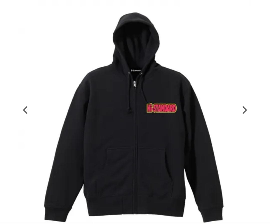 hi-standard ハイスタ　ジップパーカー　XXL