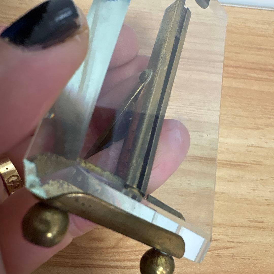 フランスヴィンテージ　小さなフォトスタンド