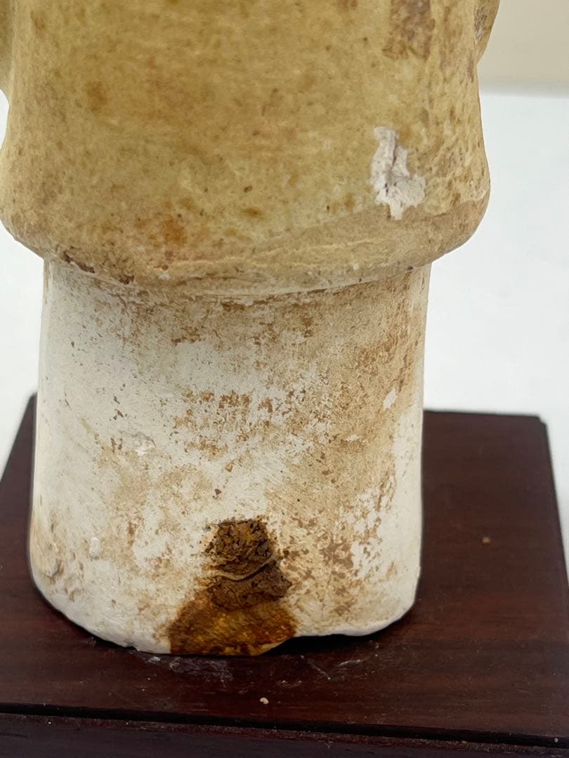 古代中国加彩佣　漢の時代の女官の像　送料込み