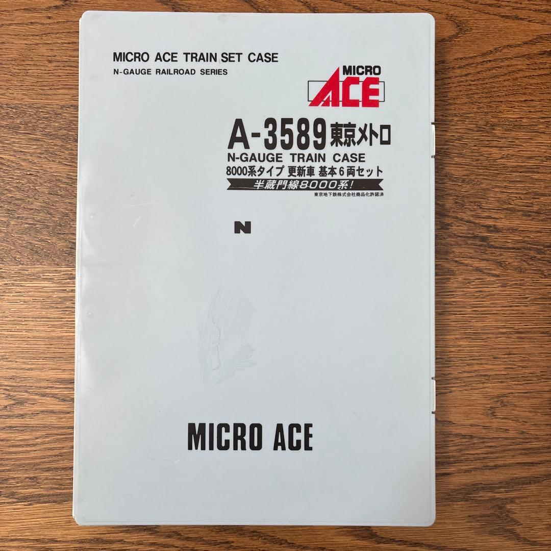 東京メトロ 半蔵門線8000系　A-3589 基本6両セット
