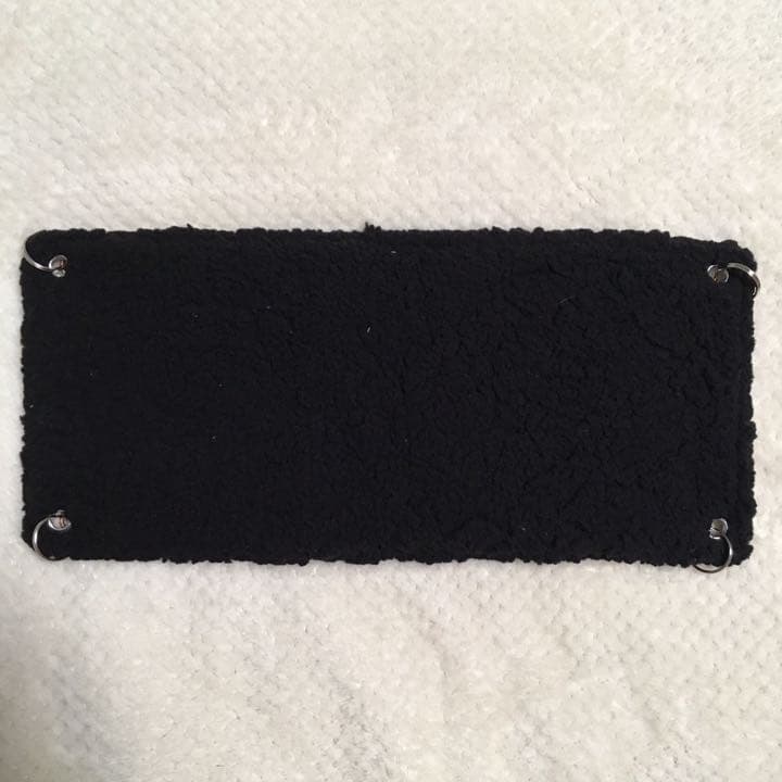 ラダーハンモック（ハロウィンＶｅｒ．6）ボア黒  1250円