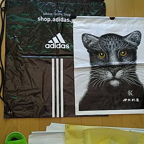 ショップビニール袋　紐付